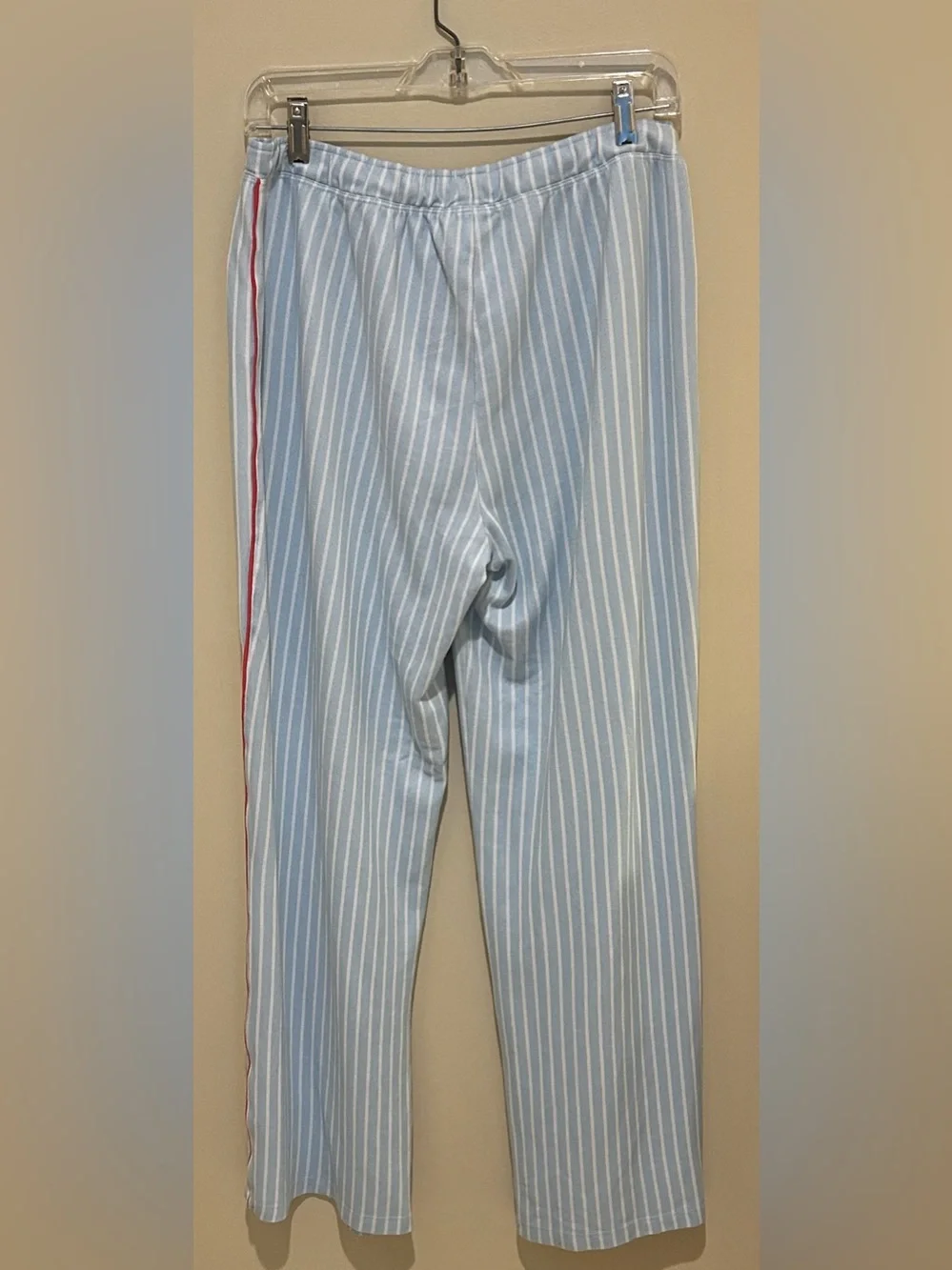 PJ Salvage ‘Crabby’ Pajamas with Sleeve Detail and Red Drawstring EUC Size Large
